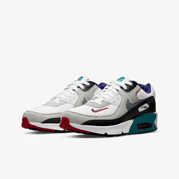 Nike Shoes - Nike Ken Griffey Jr. x Air Max 90 GS 'Backwards Cap' DJ5194-100 Baseball Sneaker
